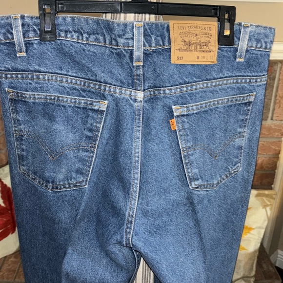Levi’s | 1996 VINTAGE - Made in USA - 517 Orange Tab Jeans | Men - Size: 38x34 - Picture 6 of 12